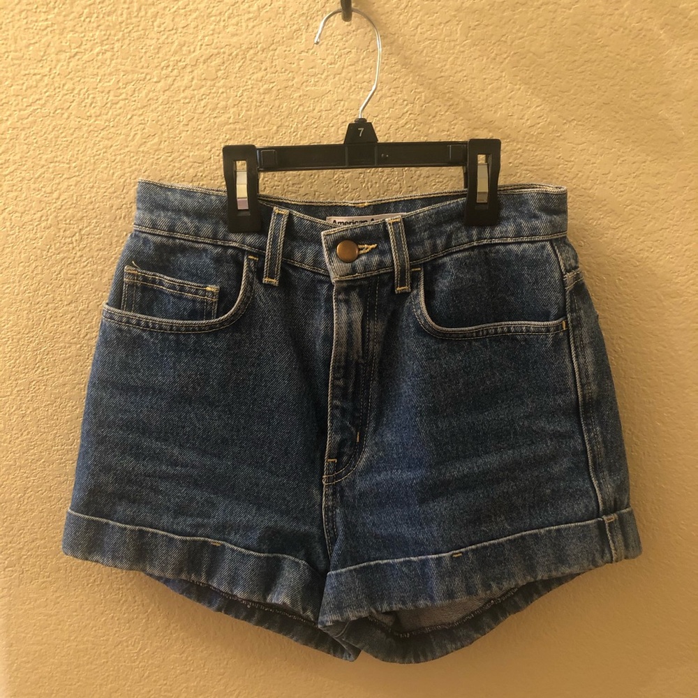 American Apparel High Waisted Shorts